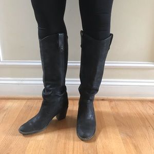 Black Frye boots. Size 9